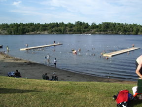 Gravenhurst Muskoka Ontario Public Swimming Beach and Recreation